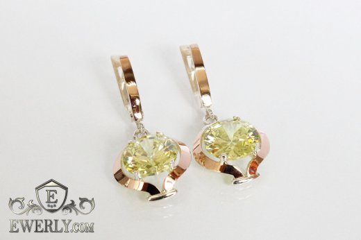 Earring of  silvers, фото