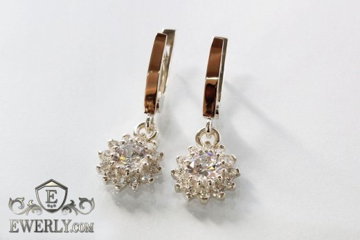 Earring of  silvers, фото