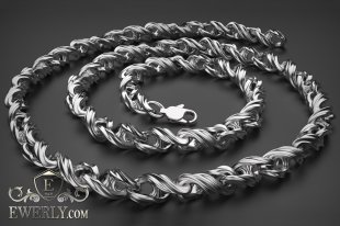 Author's chain of sterling silver 14, фото